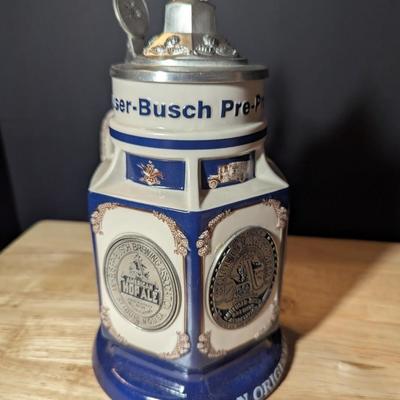 Anheuser-Blusch Pre-Prohibition Beer Stein w/ Box