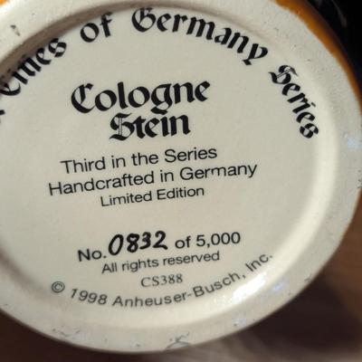 Cities Of Germany Series Cologne Stein w/ Box