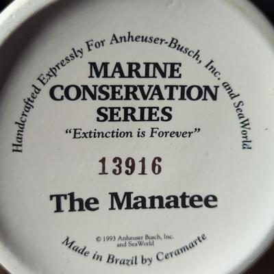 Great White Shark & Marine Conservation Series The Manatee "Extinction Is Forever" Steins