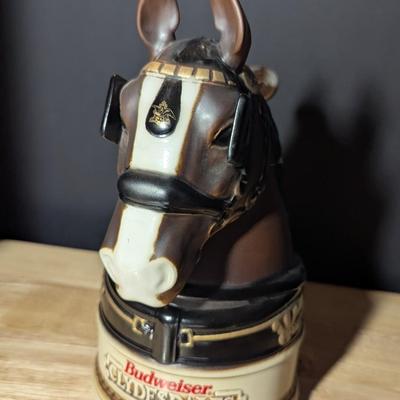 World Famous Budweiser Clydesdale Stein "King A Regal Spirit" w/ Box