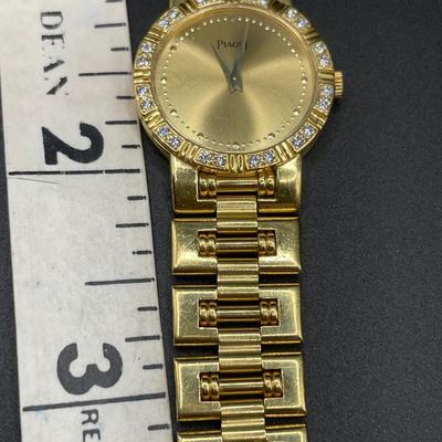 18k yellow gold Piaget Dancer Ladies Watch