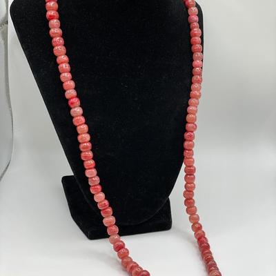 Lovely rhodochrosite necklace