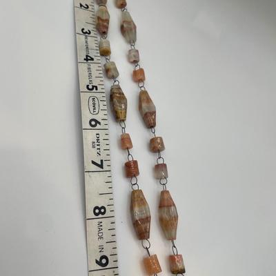 Vintage hand carved Mexican necklace