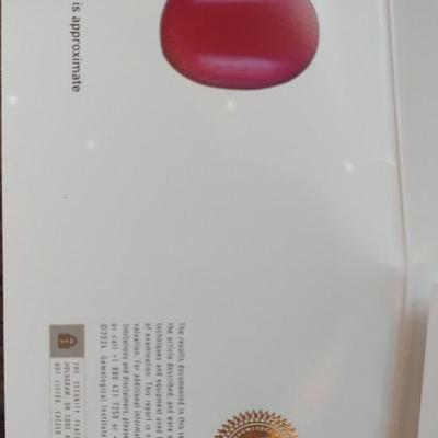 GIA CERTIFIED LAB GROWN RUBY