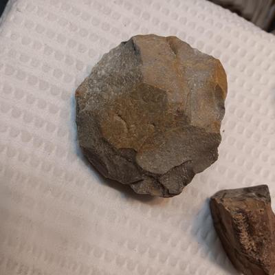 FOSSILS, PARTIAL ARROW HEADS AND NATIVE AMERICAN ARTIFACTS