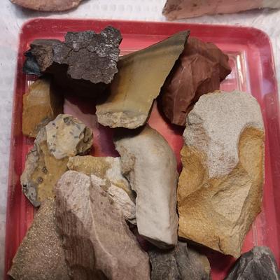 PART OF A ROCK HOUNDS COLLECTION