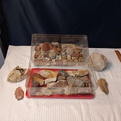 PART OF A ROCK HOUNDS COLLECTION