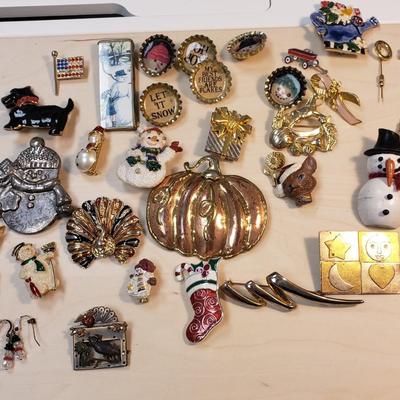 Fashion and Holiday Pins (ST-KD)