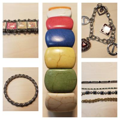 Metal and Stone Bracelets (ST-KD)