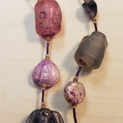 Sterling Pendants, Robert Rose, Matching Stone Necklace and Earrings (ST-KD)