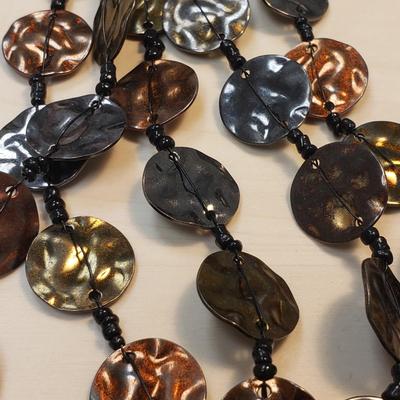 Sterling Pendants, Robert Rose, Matching Stone Necklace and Earrings (ST-KD)