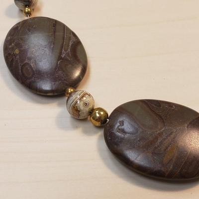 Sterling Pendants, Robert Rose, Matching Stone Necklace and Earrings (ST-KD)