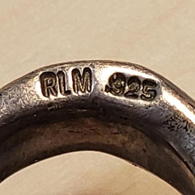 Sterling Pendants, Robert Rose, Matching Stone Necklace and Earrings (ST-KD)