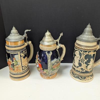 German Beer Steins No boxes
