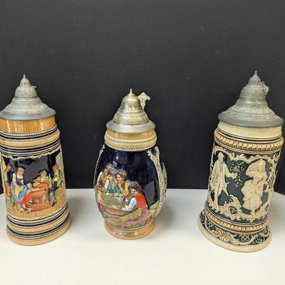 German Beer Steins No boxes