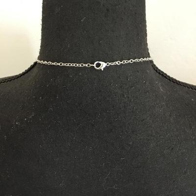 Super cute, silver toned, cat cameo, locket necklace