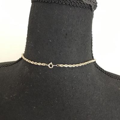 Beautiful, vintage, silver toned, chain and pink, purple, crystal agate stone pendant