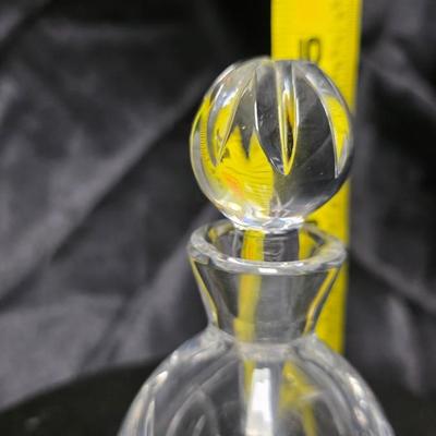 Marquis by Waterford Ceylon Crystal Perfume Bottle Decanter with Stopper