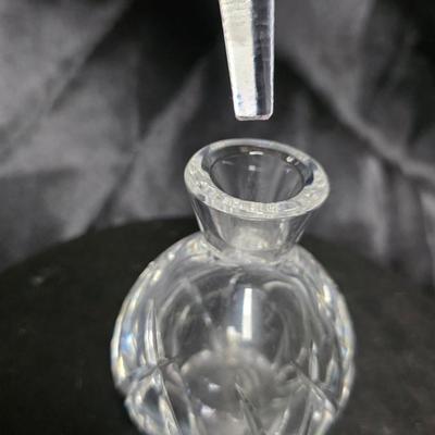 Marquis by Waterford Ceylon Crystal Perfume Bottle Decanter with Stopper