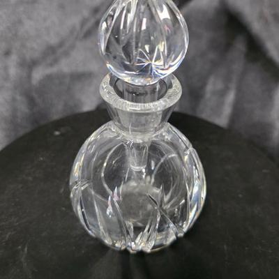Marquis by Waterford Ceylon Crystal Perfume Bottle Decanter with Stopper