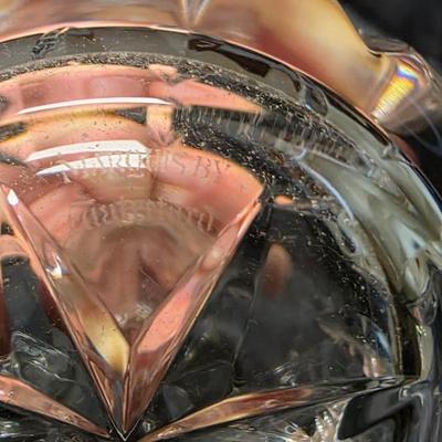 Marquis by Waterford Crystal Perfume Bottle with Stopper – Starburst Cut Clear Vanity Decanter