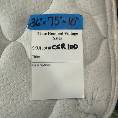 Sold Twin Serta Perfect Sleeper Mattress with adjustible frame