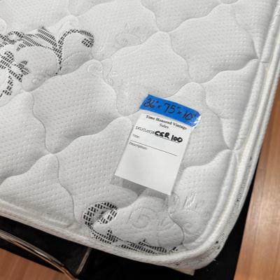 Sold Twin Serta Perfect Sleeper Mattress with adjustible frame