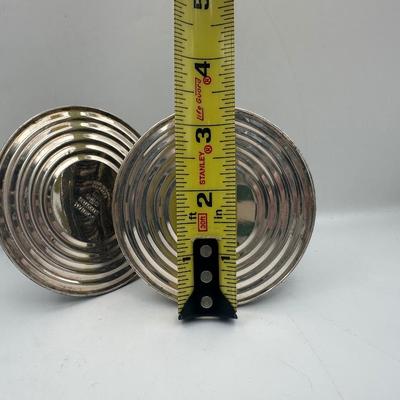 Pair of Gorham Weighted Sterling Silver Candlesticks