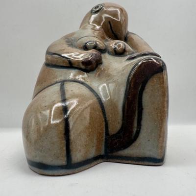 Sten Lykke for Bing & Grøndahl B&G Copenhagen Abstract Nude Figure