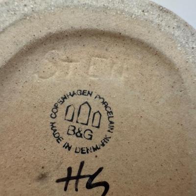 Sten Lykke for Bing & Grøndahl B&G Copenhagen Abstract Nude Figure