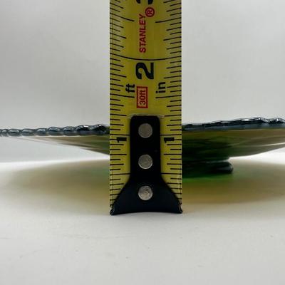 Vintage Fenton Carnival Glass Fruit Plate