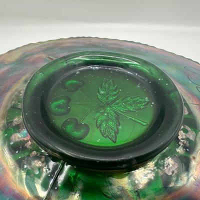 Vintage Fenton Carnival Glass Fruit Plate