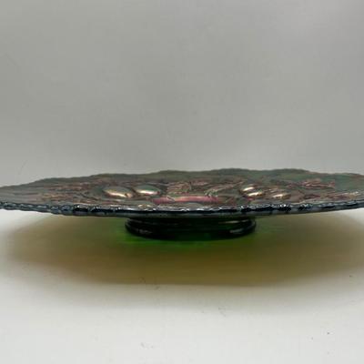 Vintage Fenton Carnival Glass Fruit Plate