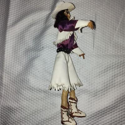 ANNIE OAKLEY, HER LITTLE FRIEND AND A ZEBRA