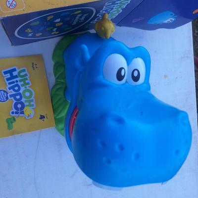 Uh Oh Hippo Munchy memory game