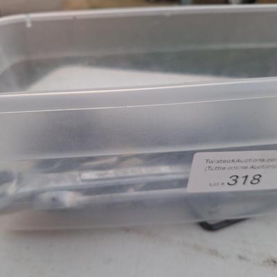 mixed lot of tools and one kitchen knife….