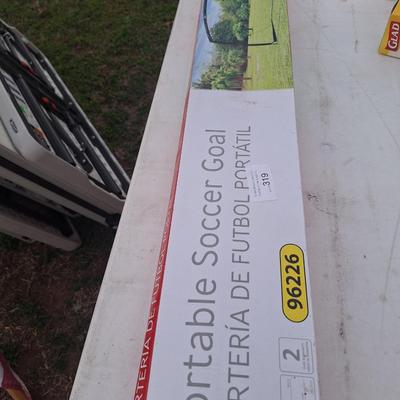 portable soccer goal new in box