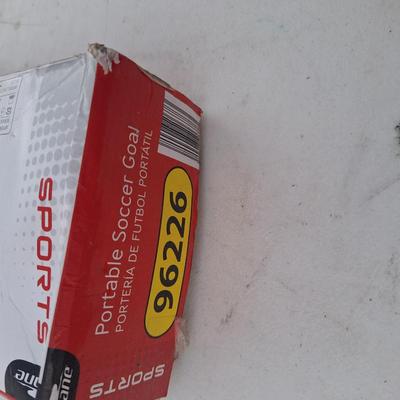 portable soccer goal new in box