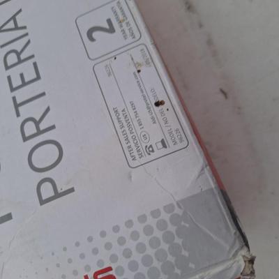 portable soccer goal new in box