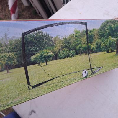 portable soccer goal new in box