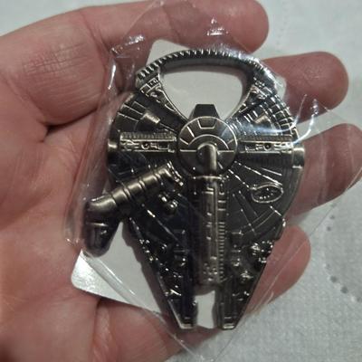 Star wars Millennium Falcon metal bottle opener