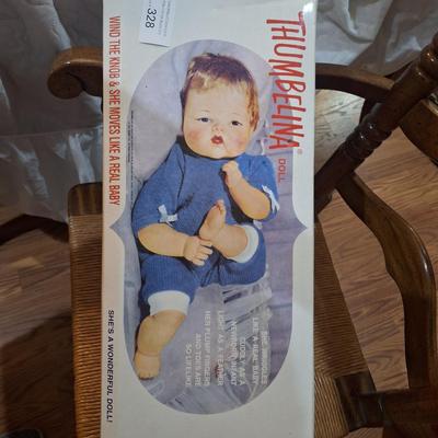 vintage Ideal Toy Corporation Thumbelina doll