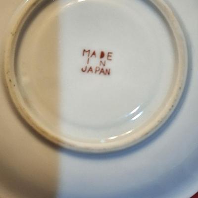 vintage bone China Lily of the Valley pattern demitasse cup and saucer set