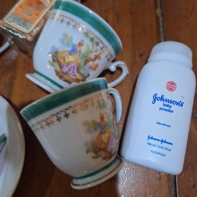 misc. bundle- teacups, baby power etc.