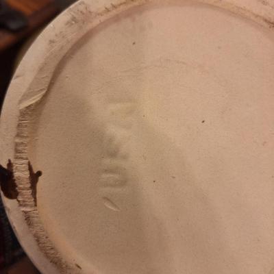 vintage stoneware beanpot