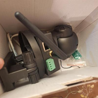 Indoor wide eye Ip network camera