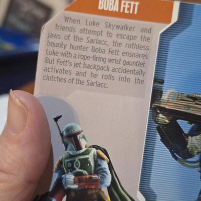 Hasbro Star Wars 30th Anniversary Saga Legends Boba Fett action figure.  New in package