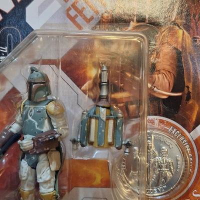 Hasbro Star Wars 30th Anniversary Saga Legends Boba Fett action figure.  New in package