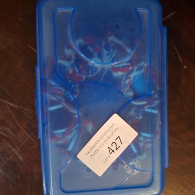 pin cushion and bobbins