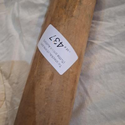 vintage wooden rolling pin